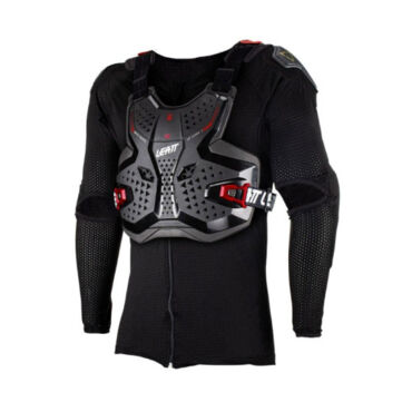 Leatt Защитный панцирь подростковый Chest Protector 3.5 Junior V26 Black Red - миниатюра 2