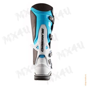 Мотоботы кросс эндуро SG 22 (Limited Edition) черно белые голубые - миниатюра 5