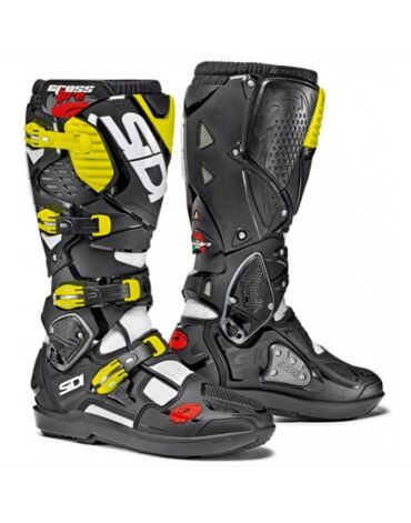 Sidi Ботинки Crossfire 3 SRS White Black Yellow Fluo