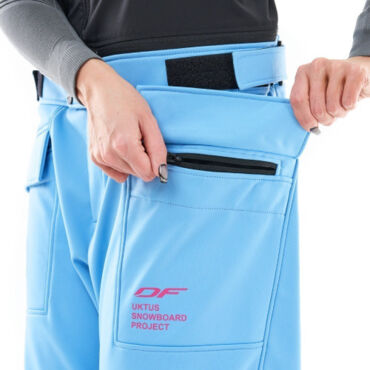Dragonfly Брюки сноубордические DF Uktus Woman Blue - миниатюра 4