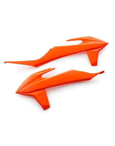 Боковины радиатора оранжевые KTM SX, SX F 19 22 / EXC, EXC F 20 23
