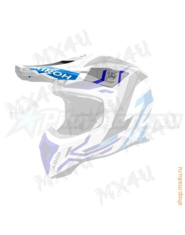 Козырек для шлема Airoh Aviator Ace 2 Ground Blue Gloss (7188)