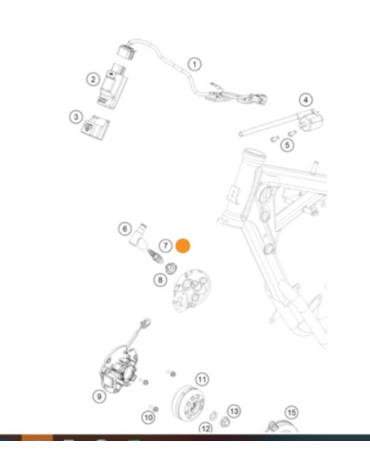 KTM Свеча зажигания AR12C 65 SX TC 24-> ( A40039093012 )