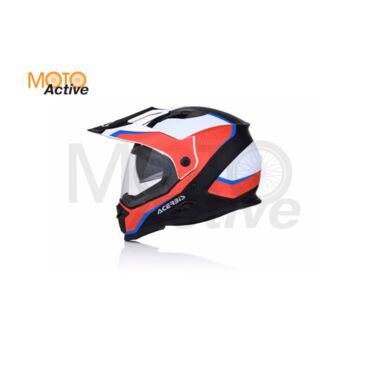 Шлем Acerbis REACTIVE GRAFFIX Red White - миниатюра 1