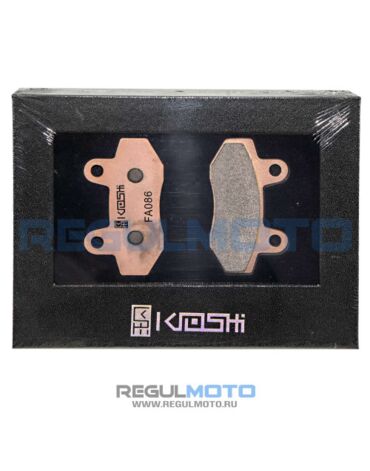 Колодки тормозные Kioshi Racing FA086 двухпоршневой суппорт 