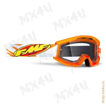 Маска кросс Powercore Assault с прозрачной линзой - миниатюра 1