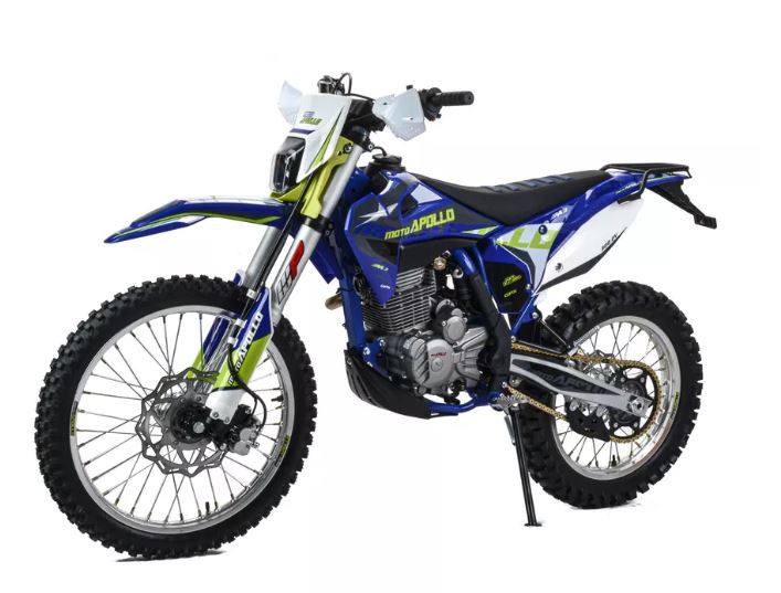 Мотоцикл кроссовый Moto Apollo M3 300 (175FMM) синий - фото 1
