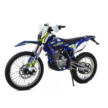 Мотоцикл кроссовый Moto Apollo M3 300 (175FMM) синий - миниатюра 1