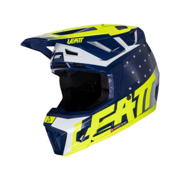 Leatt Шлем кроссовый Moto 7.5 Kit Blue (2024) - миниатюра 1