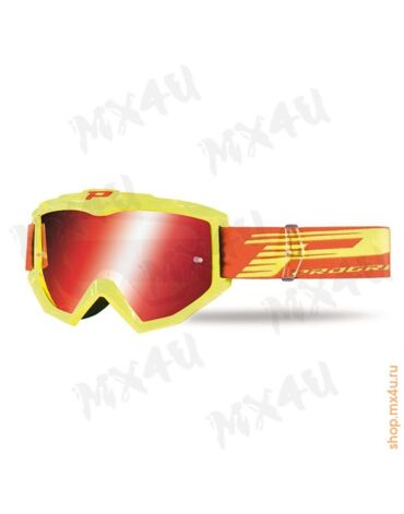 Очки Atzaki 3201 164 FLFL желтая с защитой от царапин многослойная красная линза 3248C