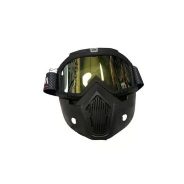 AiM (PRO) Маска снегоходная с двойной линзой  302 100 Black Matt - миниатюра 1
