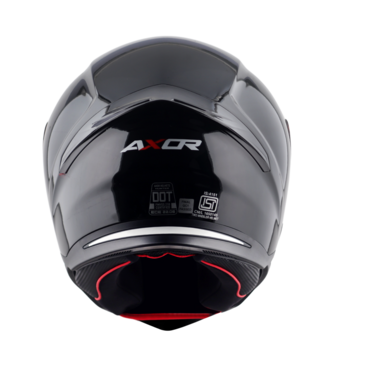 Шлем дорожный AXOR SH 890 HUNTER SOLID, black gloss (L, Взрослая  Дорожная) - миниатюра 1