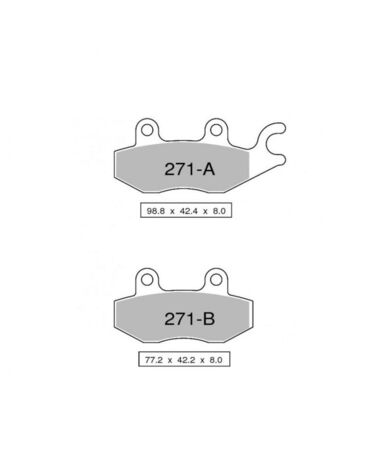 Колодки дискового тормоза Trofeo Sintered 271