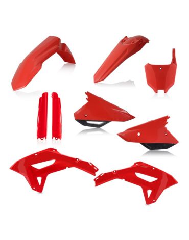 Комплект пластика Honda CRF250RX (2022 2023), CRF300RX (2022 2023), CRF450RX (2021 2023), Красный черный