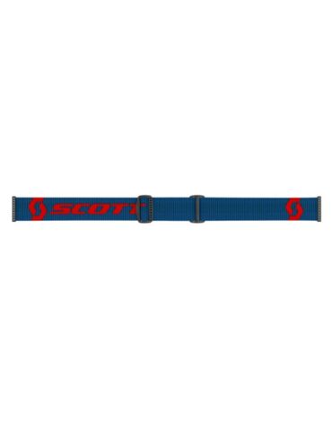 Scott Очки Fury dark blue neon red orange chrome works