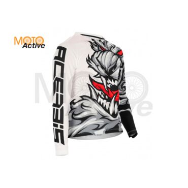 Джерси детское Acerbis MX J KID NEW Grey White - миниатюра 2