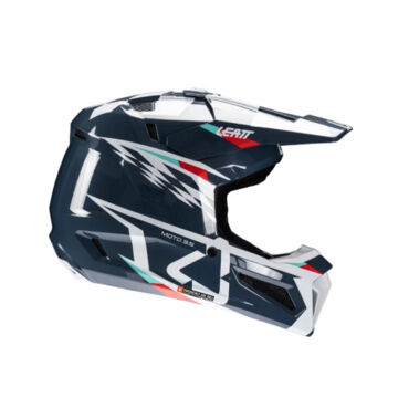 Leatt Шлем кроссовый Helmet Kit Moto 3.5 V25 Blue - миниатюра 3