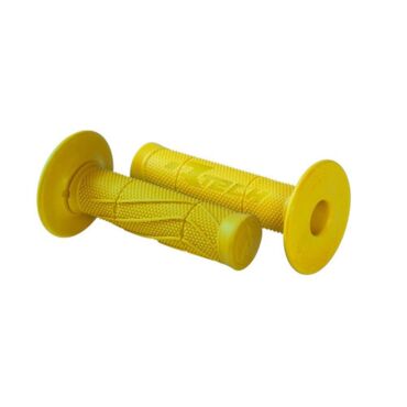 Ручки на руль Wave Soft Grips 115мм желтые - миниатюра 1