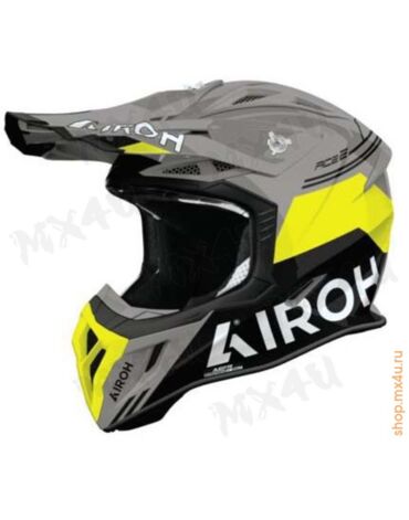 Кроссовый шлем Aviator Ace 2 Fury Yellow Gloss