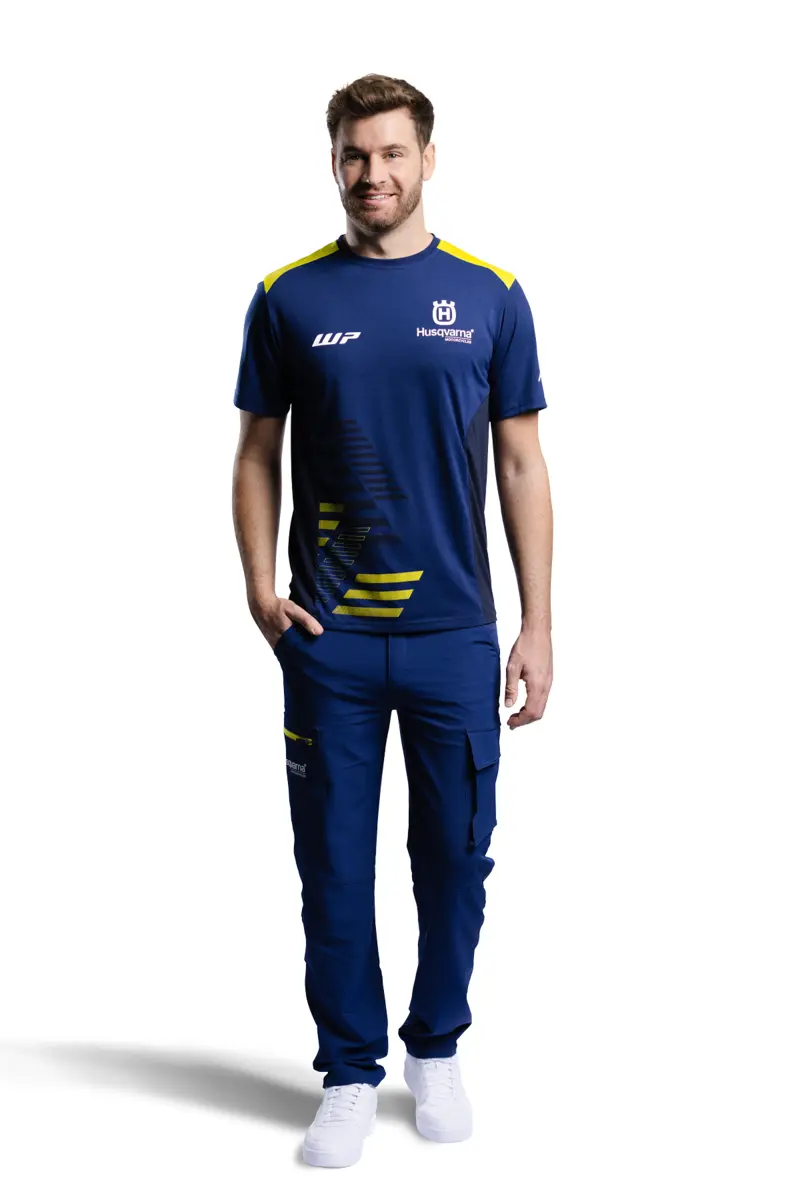 Штаны Husqvarna Team Pants, blue - фото 1