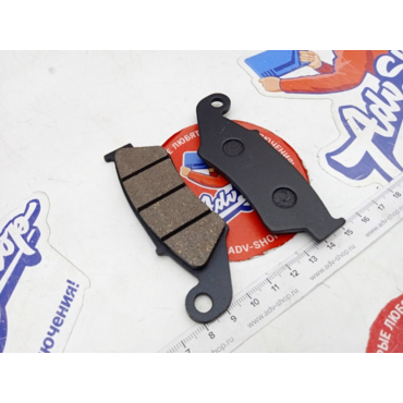Tarazon YL F050 Semi Metalic Колодки тормозные перед XR250 96 04 / XL600 XL650 / XRV750 аналог ( 2P 225NS ) - миниатюра 1