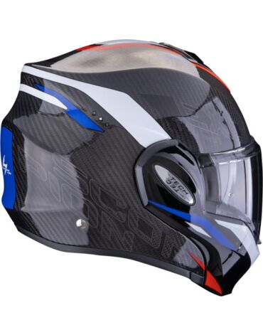 Scorpion Exo Мотошлем Exo Tech Evo Carbon Rover Черный Красный Синий