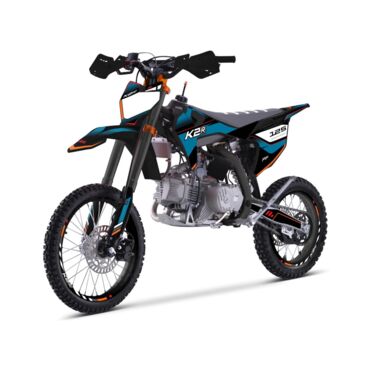 Питбайк K2R PF 125 Blue Black - миниатюра 1