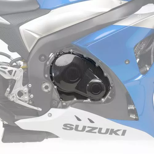 Защита крышки сцепления карбон GSXR1000 09 13 - фото 1