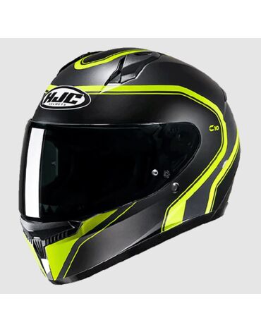 Шлем (интеграл) HJC C10 ELIE MC3HSF черный жёлтый матовый L