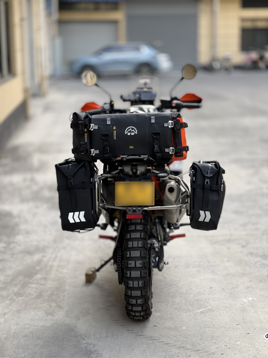 Tripfella Extreme Waterproof Saddle Bags SET ( 27 L+ 27 L ) комплект боковых сумок с крепежами // tfd 525 27х27 - фото 5