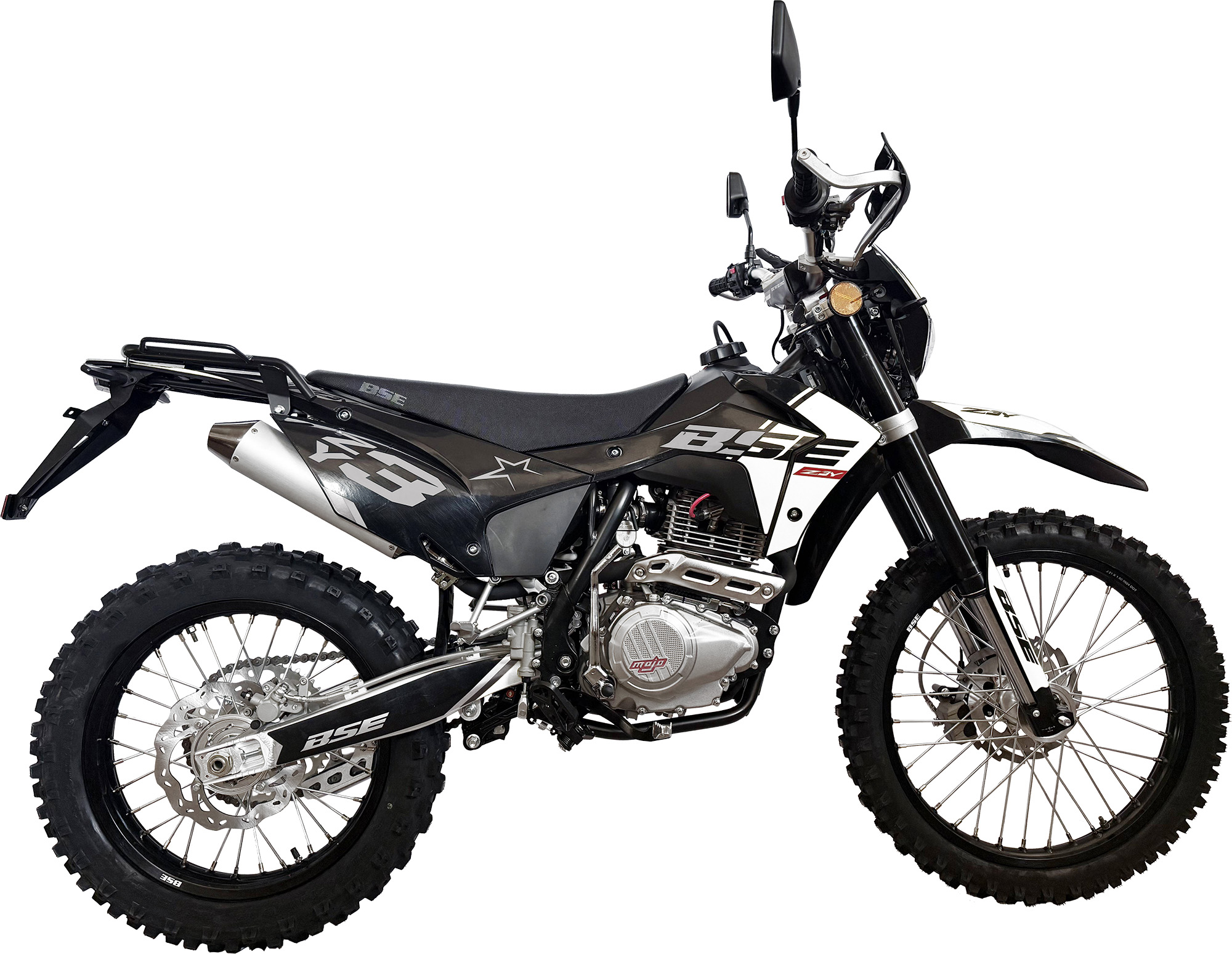 Мотоцикл BSE Z3 Y Black/White Stinger - фото 5