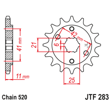 Звезда ведущая JTF283 14 - миниатюра 1
