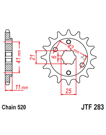 Звезда ведущая JTF283 14