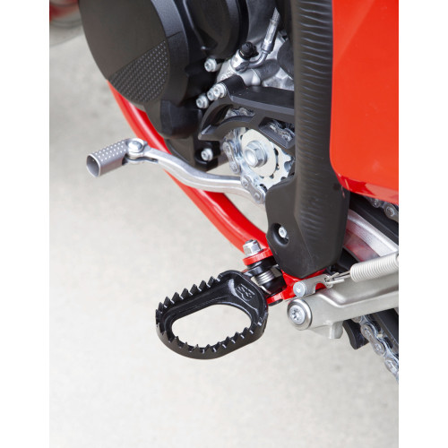 Подножки стальные черные S3 Punk KTM EXC EXC F 24- / Husqvarna TE FE 24- / GasGas EC EC F 24- - фото 1