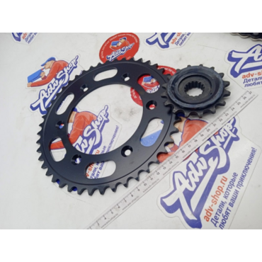 KTM комплект цепь 118 + звезды16 45 + ловушка цепи 790 890 Adv 19-> // 901 NORDEN 22-> ( SPAB16G453M118E / 00050002100 ) - миниатюра 4
