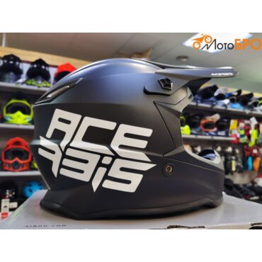 Шлем детский Acerbis IMPACT STEEL JUNIOR black - миниатюра 3