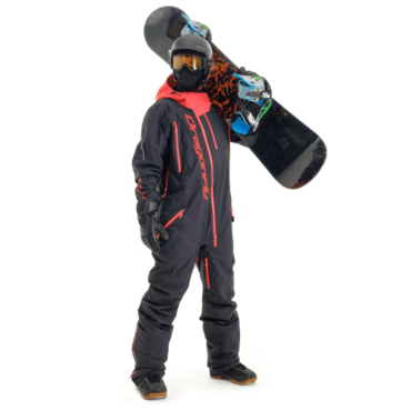 Dragonfly Комбинезон Gravity Premium Man Black Red 2024 - миниатюра 2