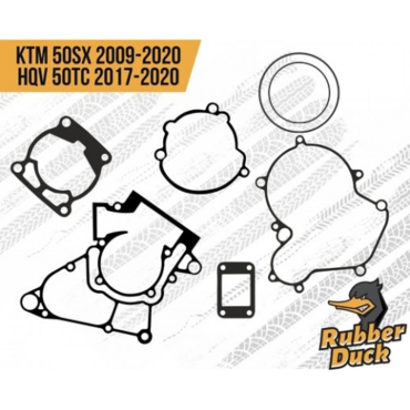 Набор прокладок на весь мотор RubberDuck KTM 50 SX 2009+ TC 50 2017+ - миниатюра 1
