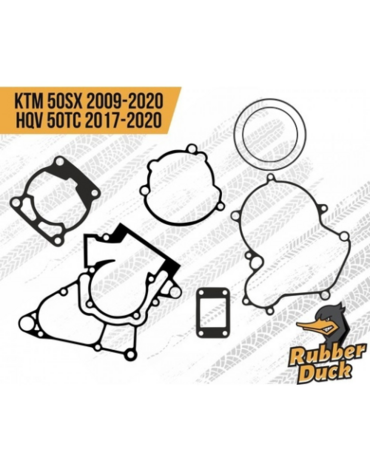 Набор прокладок на весь мотор RubberDuck KTM 50 SX 2009+ TC 50 2017+