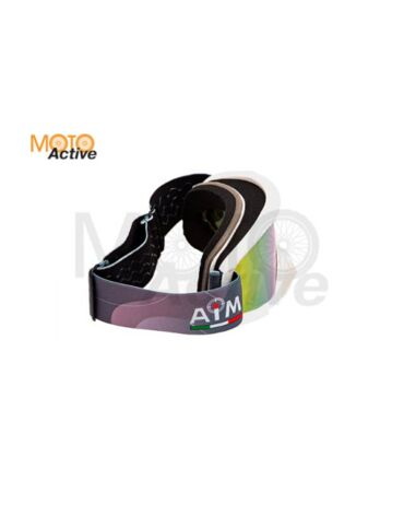 Очки снегоходные с двойной линзой AiM (PRO) 186 103 White Glossy