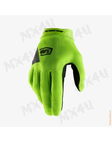 Мотоперчатки Ridecamp желтые флуоресцентные