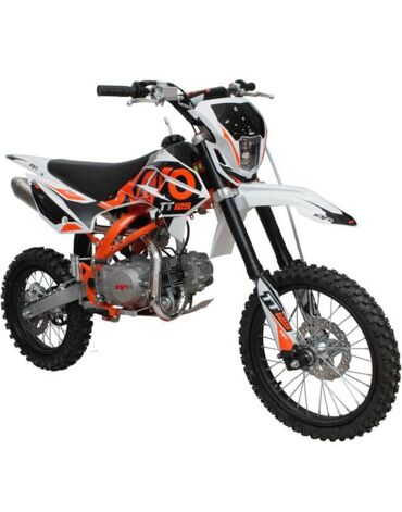 Питбайк KAYO BASIC K125EM 17 14 KRZ 26 (механ. сцепл., эл. стартер)