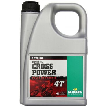Масло моторное Motorex Cross Power 4T SAE 10W 50 JASO MA2 4л - миниатюра 1