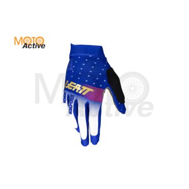 Перчатки кросс Leatt MTB 1.0 GripR UltraBlue - миниатюра 4