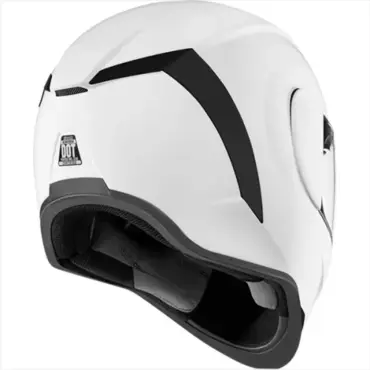 Мотошлем AIRFORM SOLID Gloss White - миниатюра 1