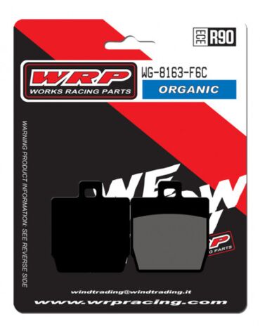 Тормозные колодки WRP WG 8163 F6C (LMP1163 SC / LMP331 ST) Aerox / Slider (S32)
