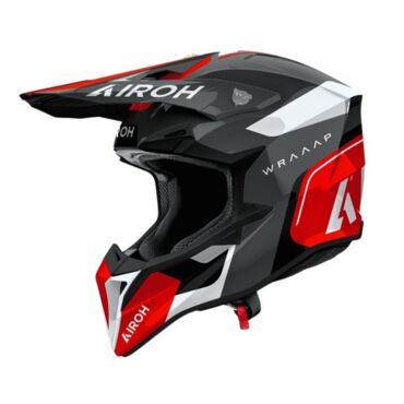 Airoh Шлем Wraaap Conquer Red Gloss - миниатюра 1