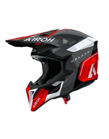 Airoh Шлем Wraaap Conquer Red Gloss