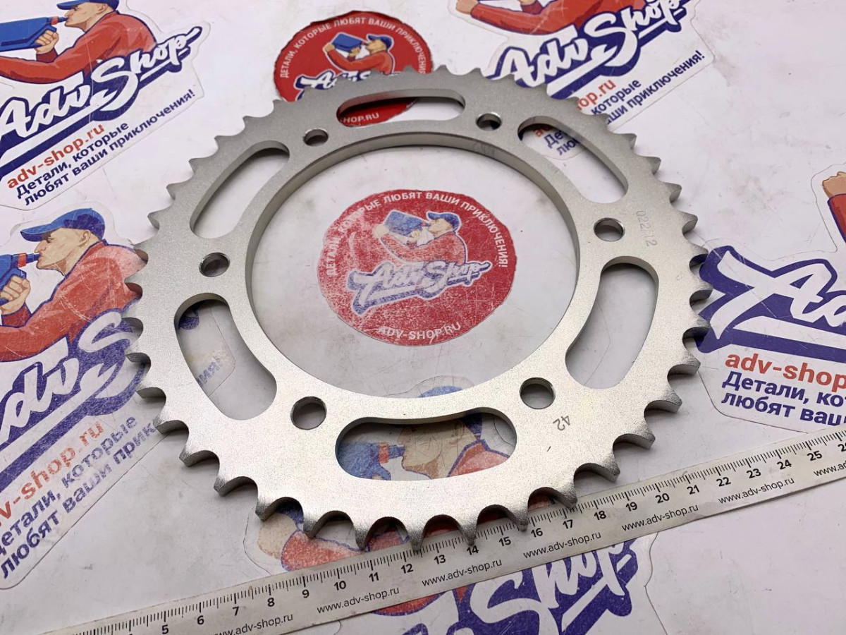 MTX 11 KM5 42 звезда ведомая стальная 42 зуба ( KTM 950 / 990 / 1190 / 1290 ) // JTR 899 42