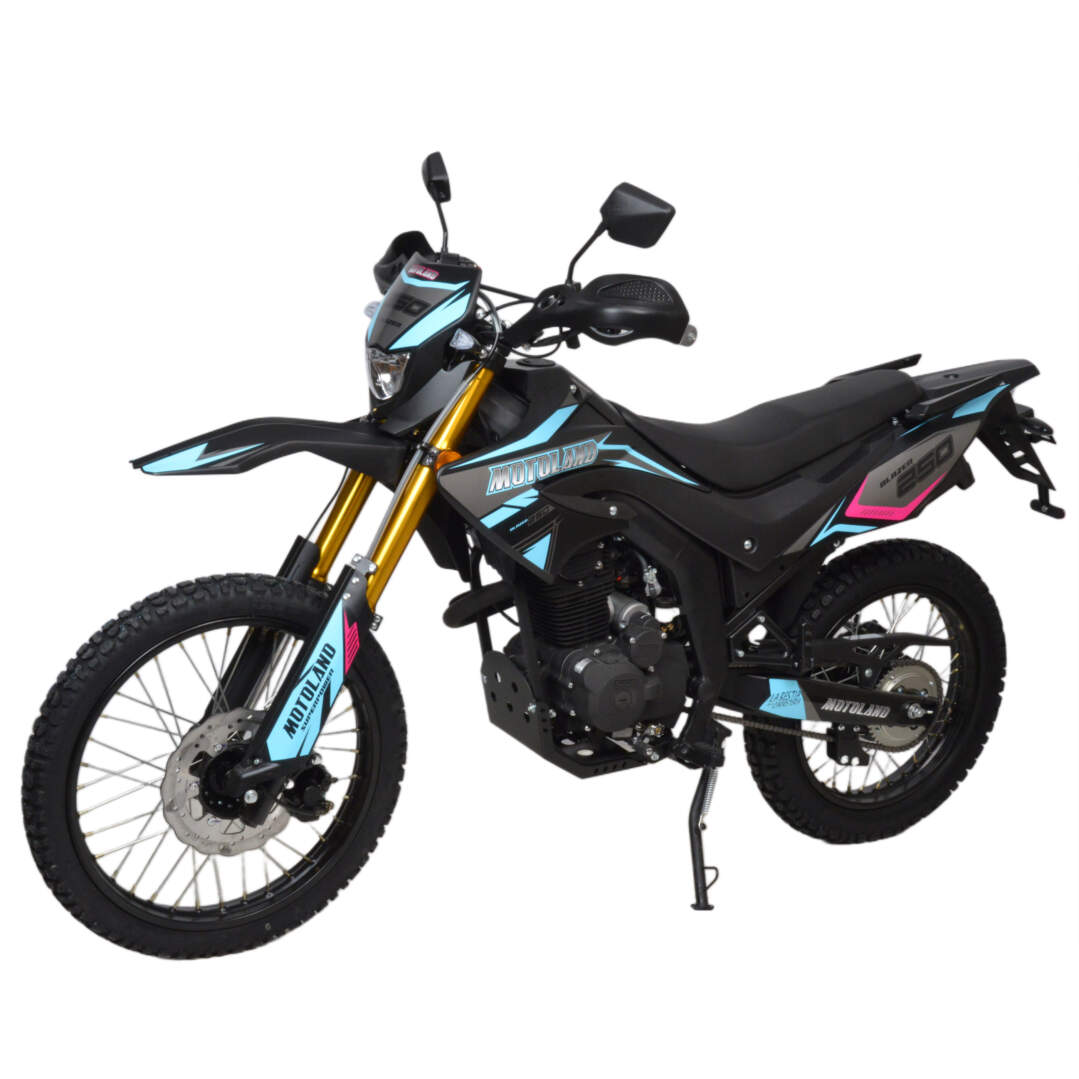 Мотоцикл кроссовый Motoland 250 ENDURO BLAZER (XF250 A) синий